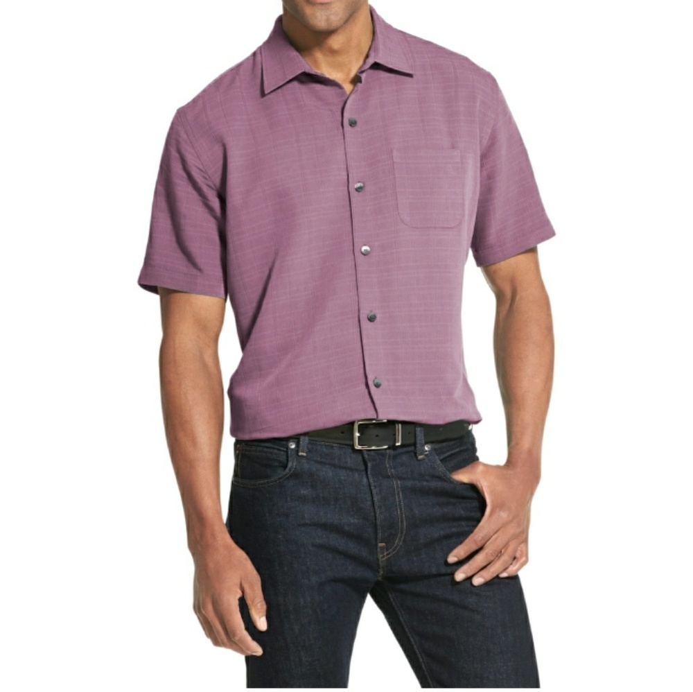 Van Heusen Wicking/Cooling Button Down Shirt NWT S